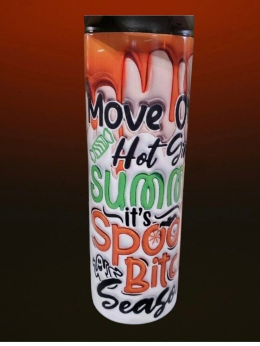 it's Spooky B**** Season 20oz Tumbler with duo lids 🎉sale